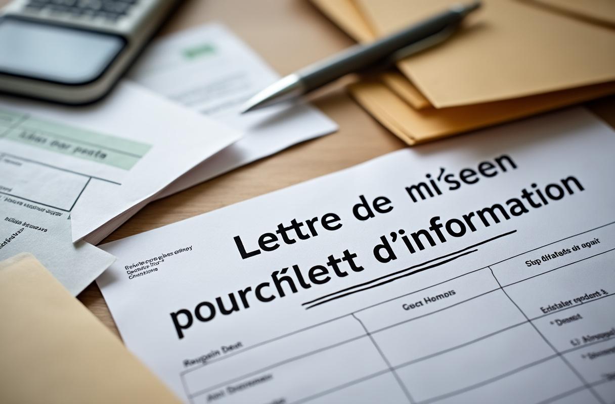 Lettre de mise en demeure pour défaut d&rsquo;information loi Chatel