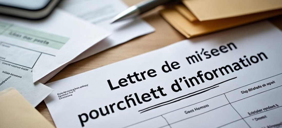 Lettre de mise en demeure pour défaut d’information loi Chatel